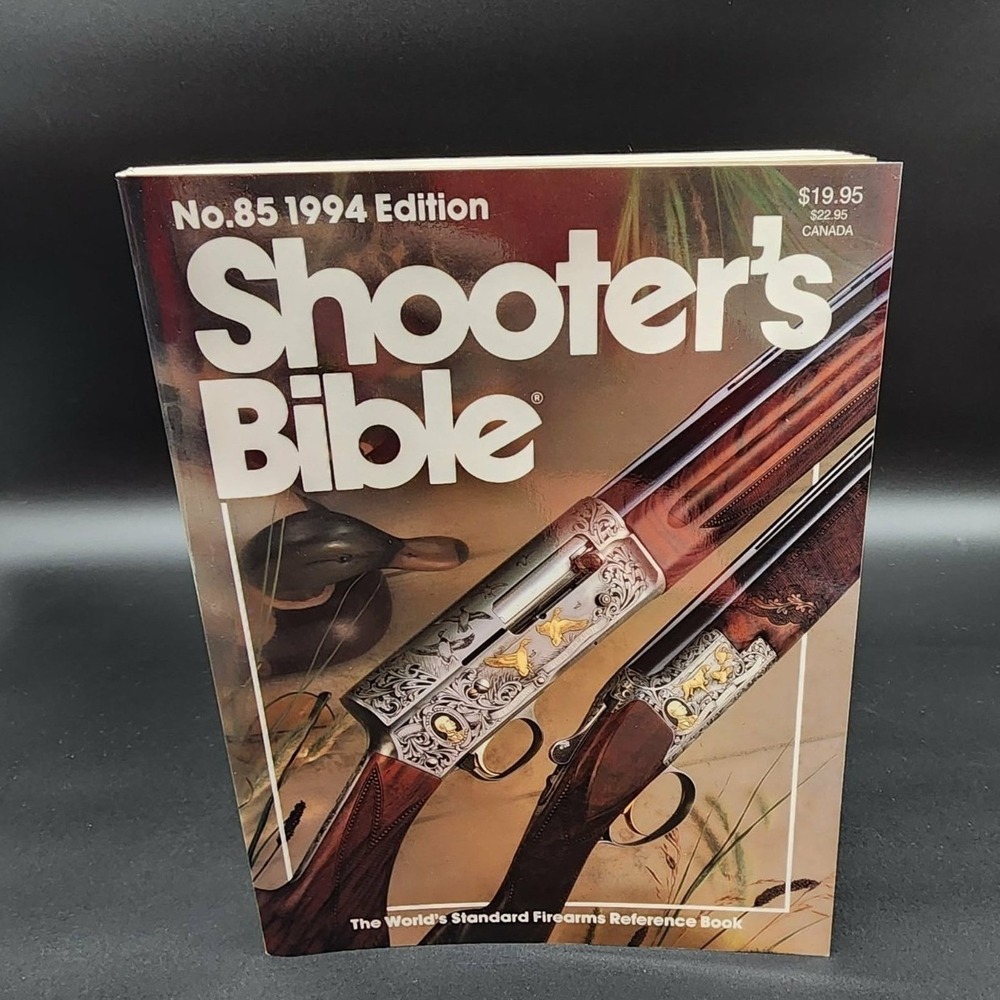 Shooter's Bible No. 85 1994 Edition Softcover‎ Book New Old Stock Firearms Guide